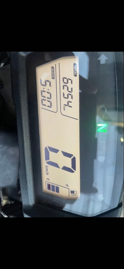 デジタル メーター スピード・燃料計付き CRF250 MD38 6254km