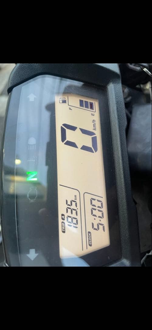 デジタル メーター スピード・燃料計付き CRF250 MD38 6254km