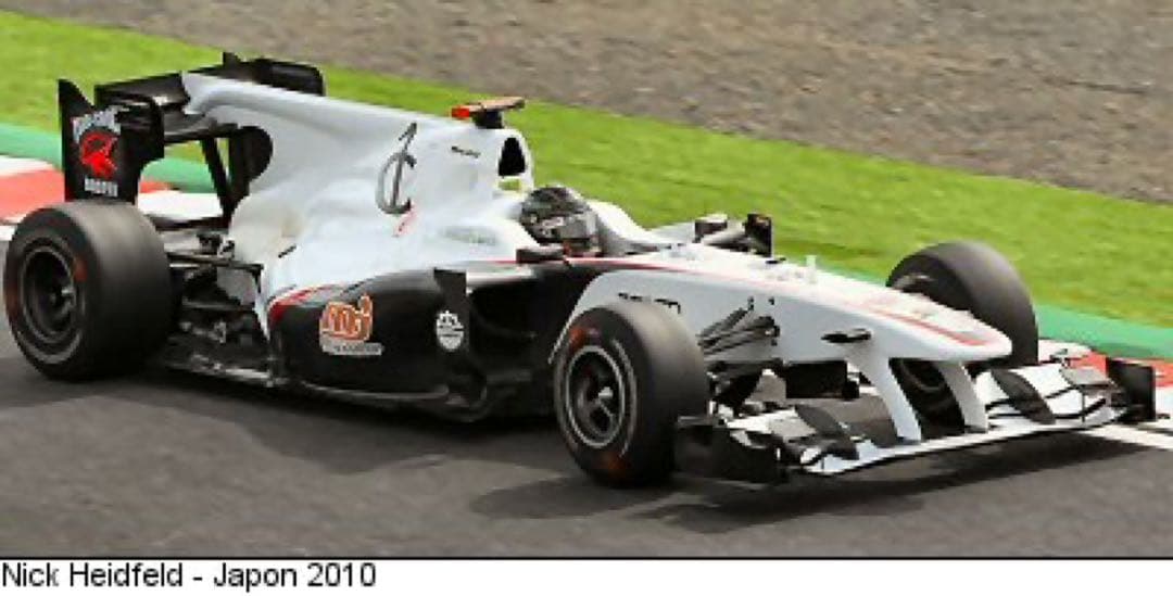 F1 Sauber Brazil GP 2010 1:43ニックハイドフェルド