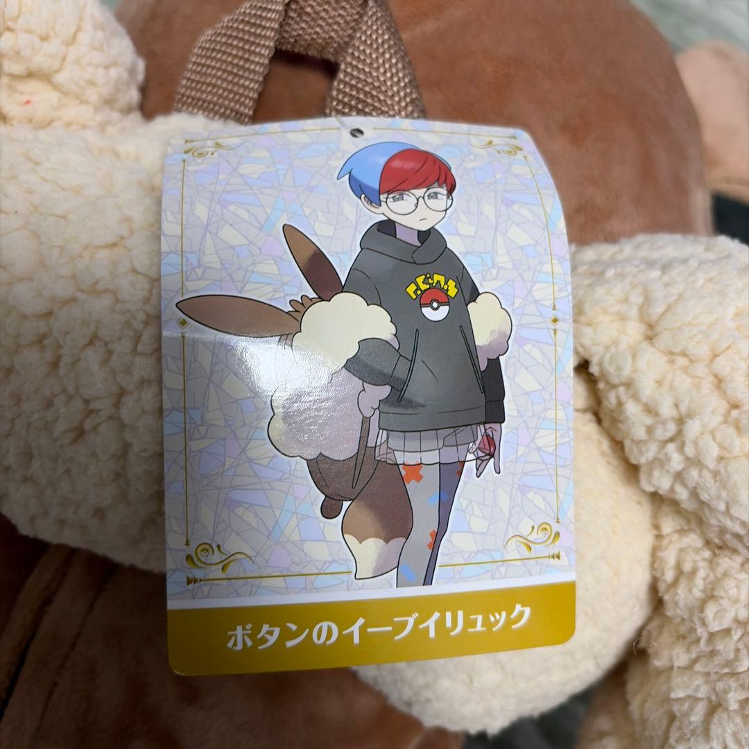 未使用　ボタンのイーブイリュック【送料無料】