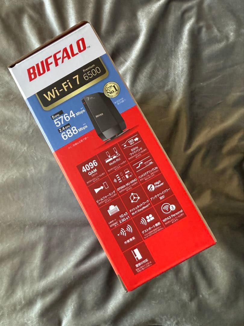【新品未使用】BUFFALO WSR6500BE6P 無線LANルーター