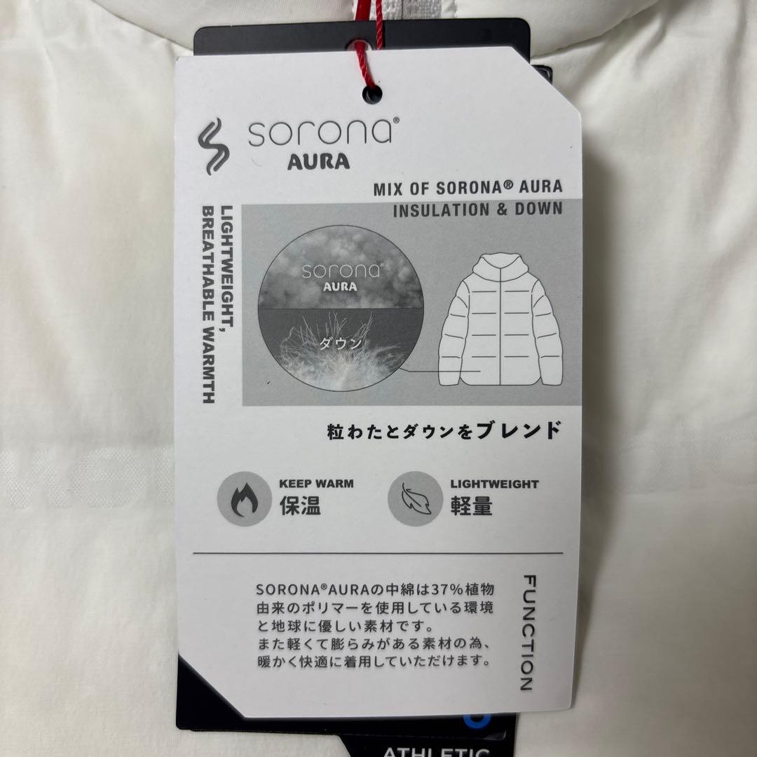 新品　ニューバランスゴルフ　ダウン入りジャケット　アイボリーホワイト　アウター