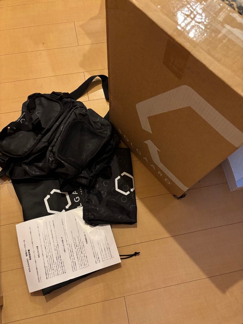 SOLGAARD クローゼット型スーツケース　オリーブグリーン