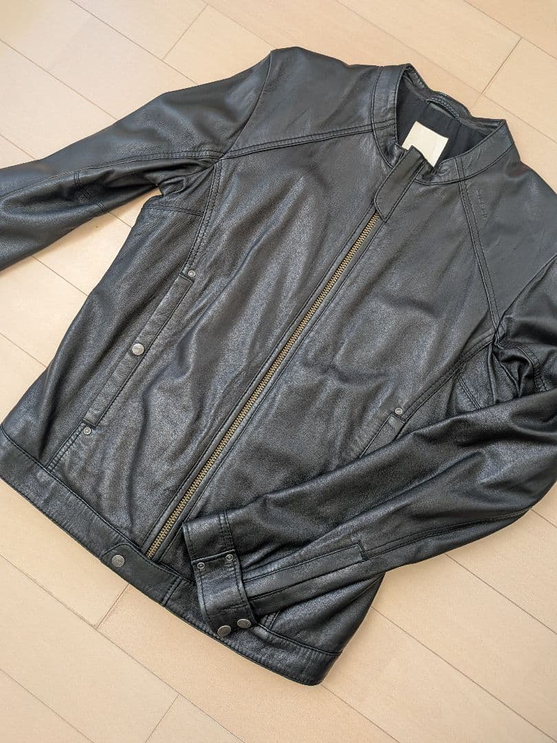 ■美品 DIESELディーゼル メンズ レザージャケット 羊革 L■