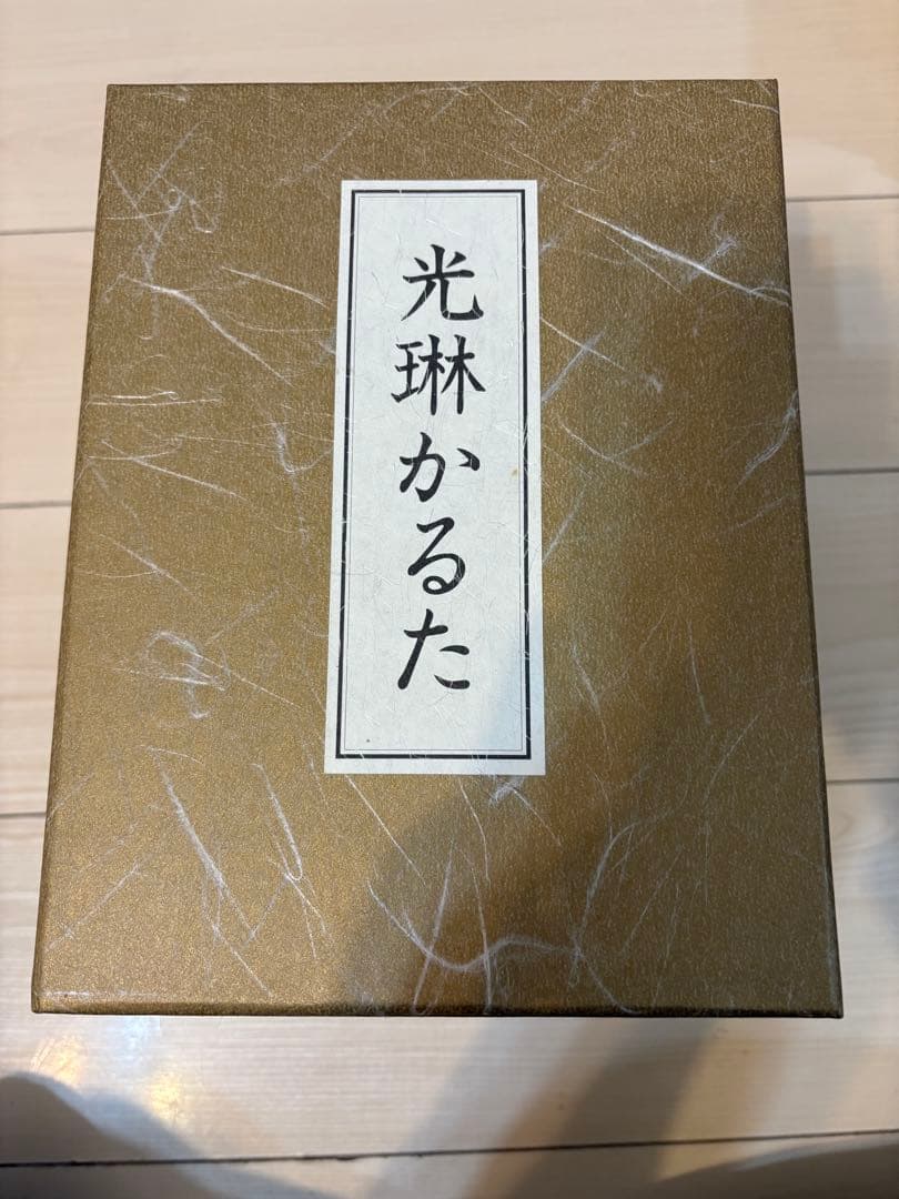 尾形光琳かるた 復刻版｜新品・帯付き『小倉百人一首』付属・美術工芸セット