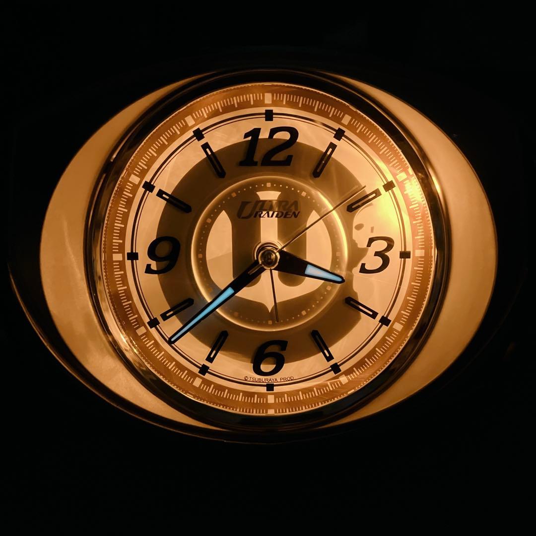 極美品 大音量 目覚まし時計 セイコー ウルトラライデン ウルトラマン特別仕様