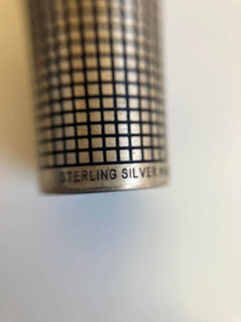 PILOT ペン先18-K万年筆 スターリングシルバー　JAT刻印　特注