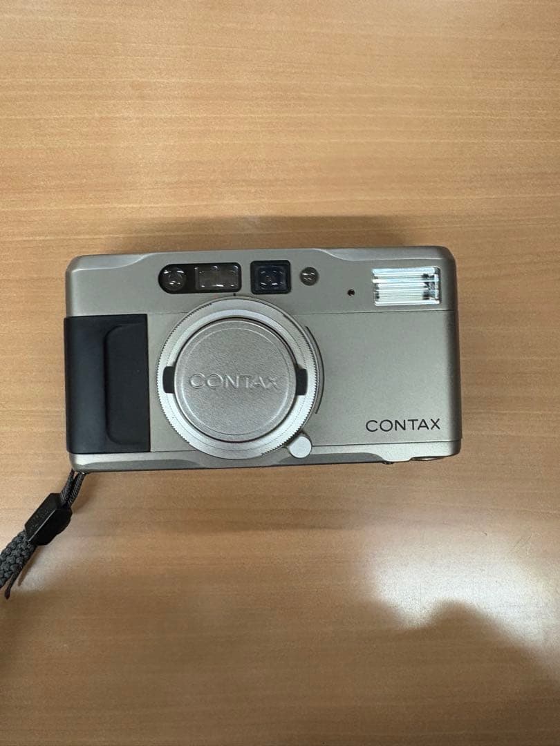 CONTAX T VS コンパクトカメラ シルバー 通電、シャッター巻き上げ確認