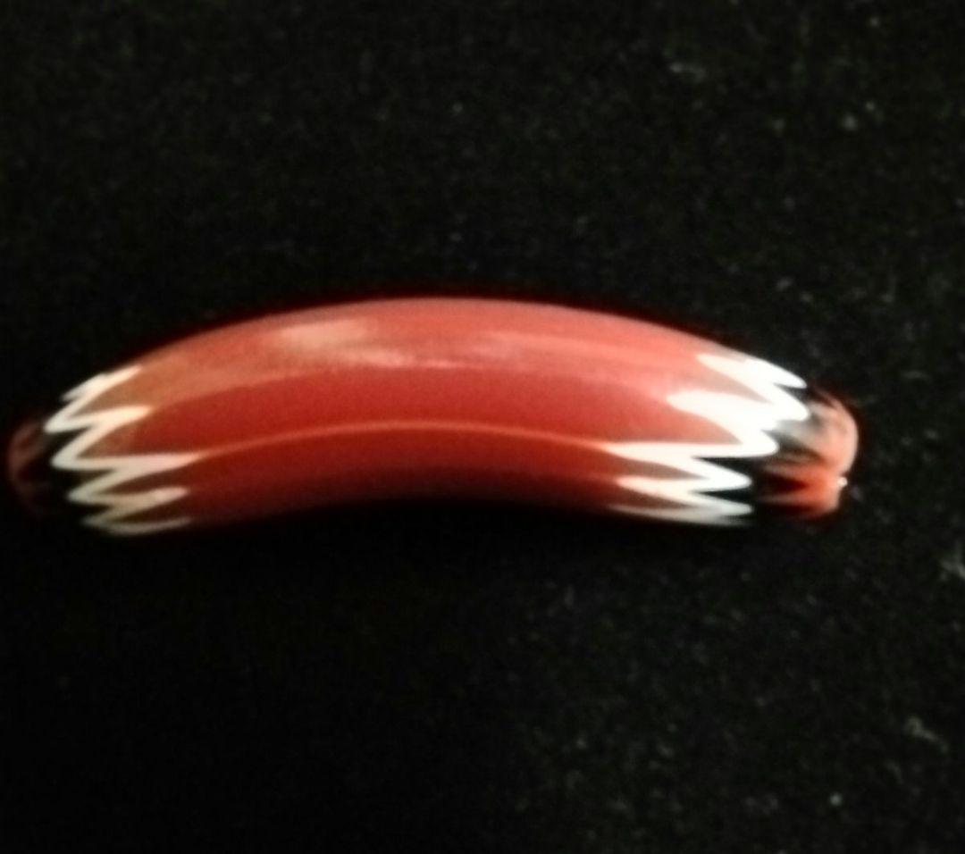 357ビーズ　専用です！　シェブロン　レッド　ルイジ・カッテランのエルボー型！