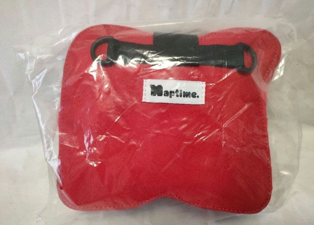 Nissy Naptime. クロスボディバッグ 赤 ナップタイム 2025FW