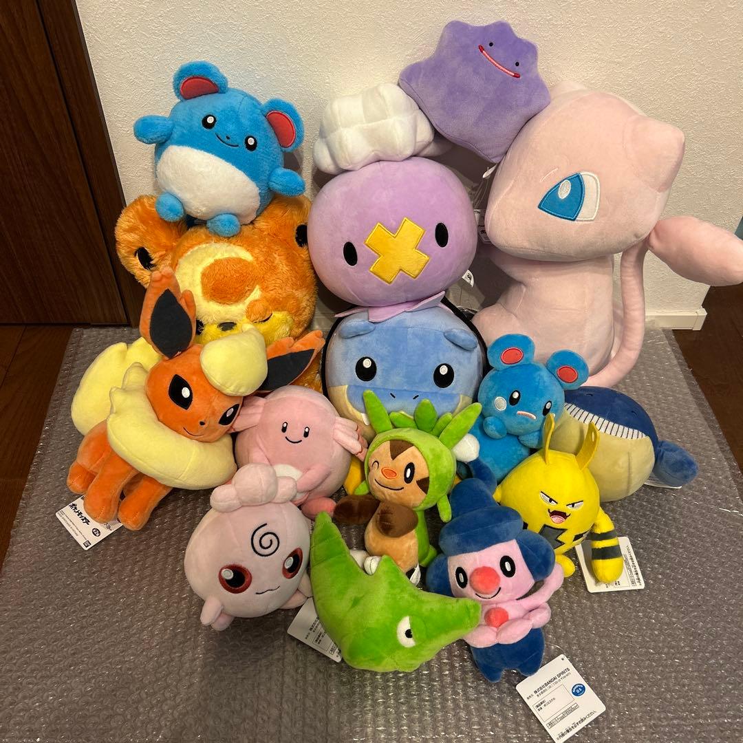 【新品】Pokémon ぬいぐるみ まとめ売り メタモン ブースター　ポケモン