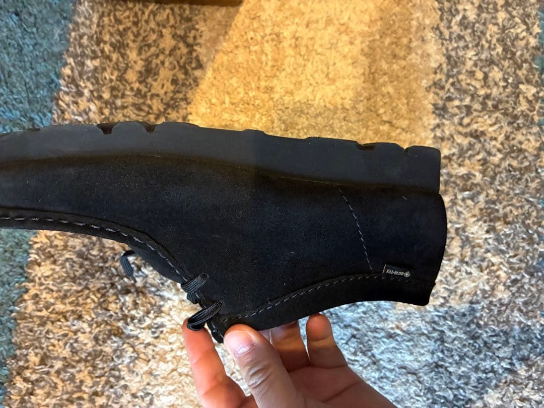 クラークス ワラビー ゴアテックス GTX ブラック スエード 27