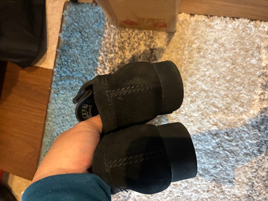 クラークス ワラビー ゴアテックス GTX ブラック スエード 27