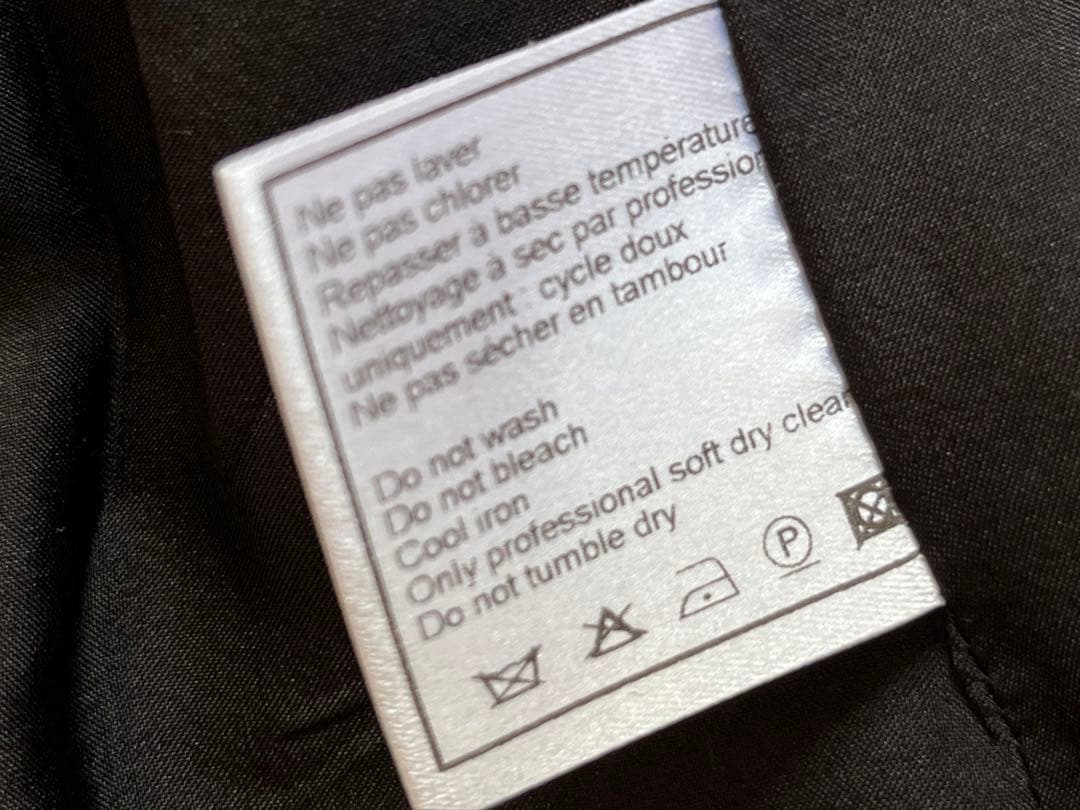 CHANEL・カシミヤ混woolスカート極美品