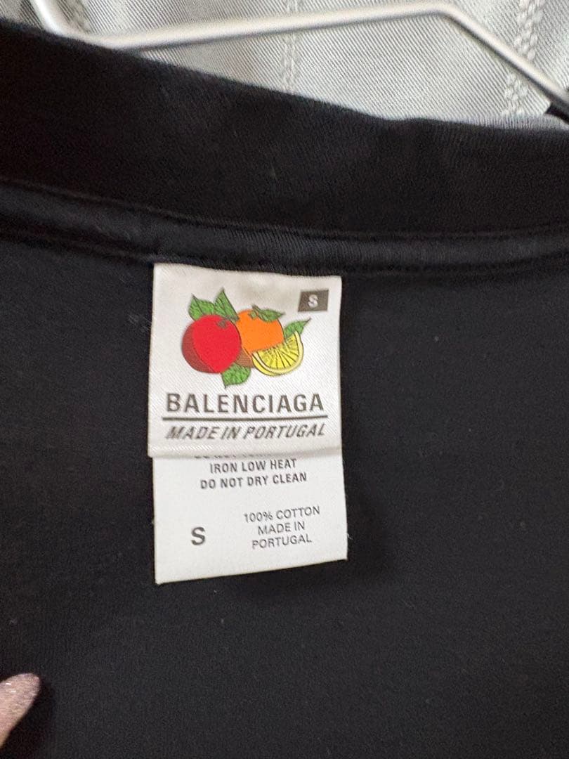 BALENCIAGA ブラック ロングTシャツ⭐︎美品