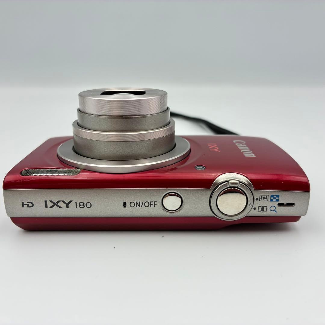 ★値下げ★美品★ CANON IXY180 レッド キヤノン バッテリー２個
