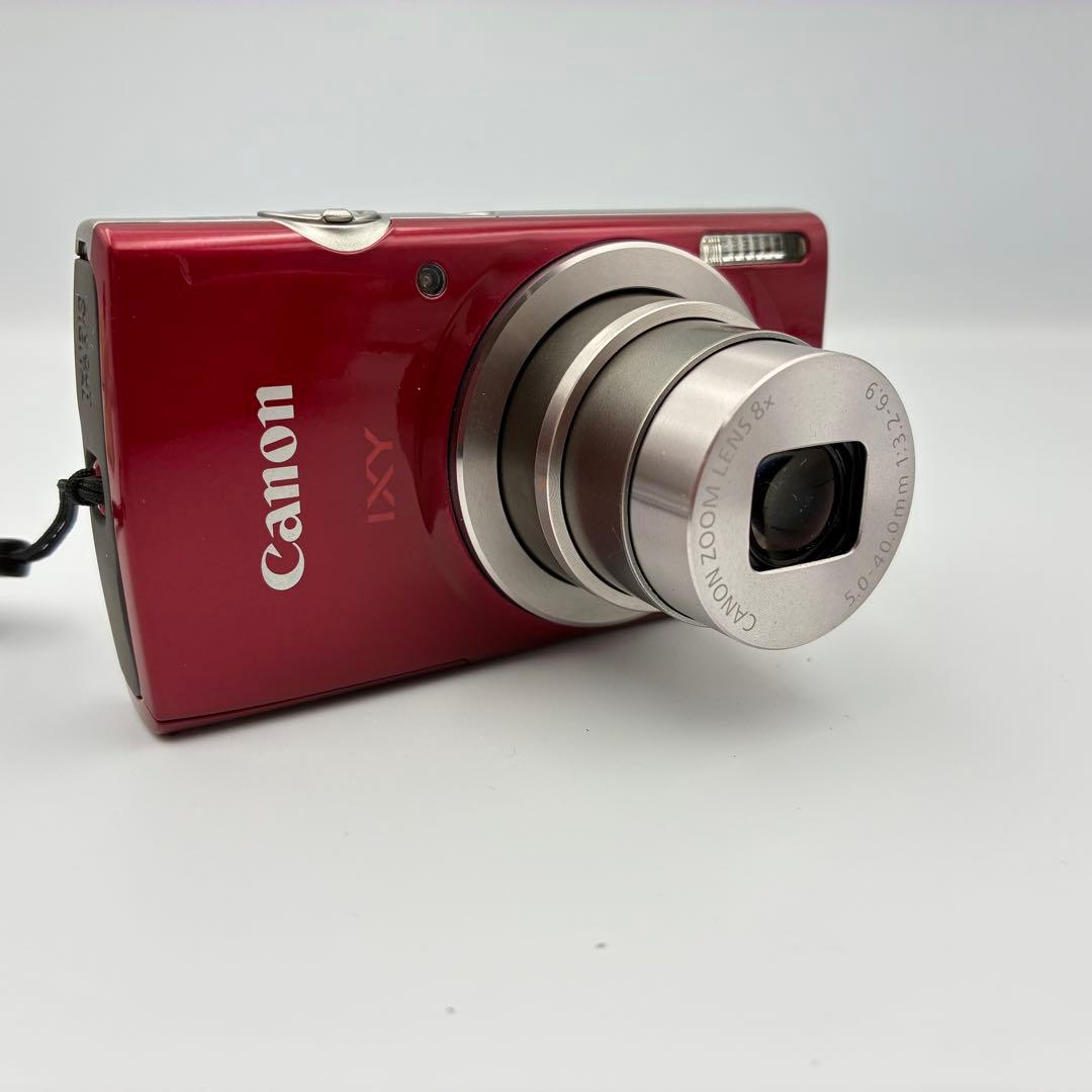 ★値下げ★美品★ CANON IXY180 レッド キヤノン バッテリー２個