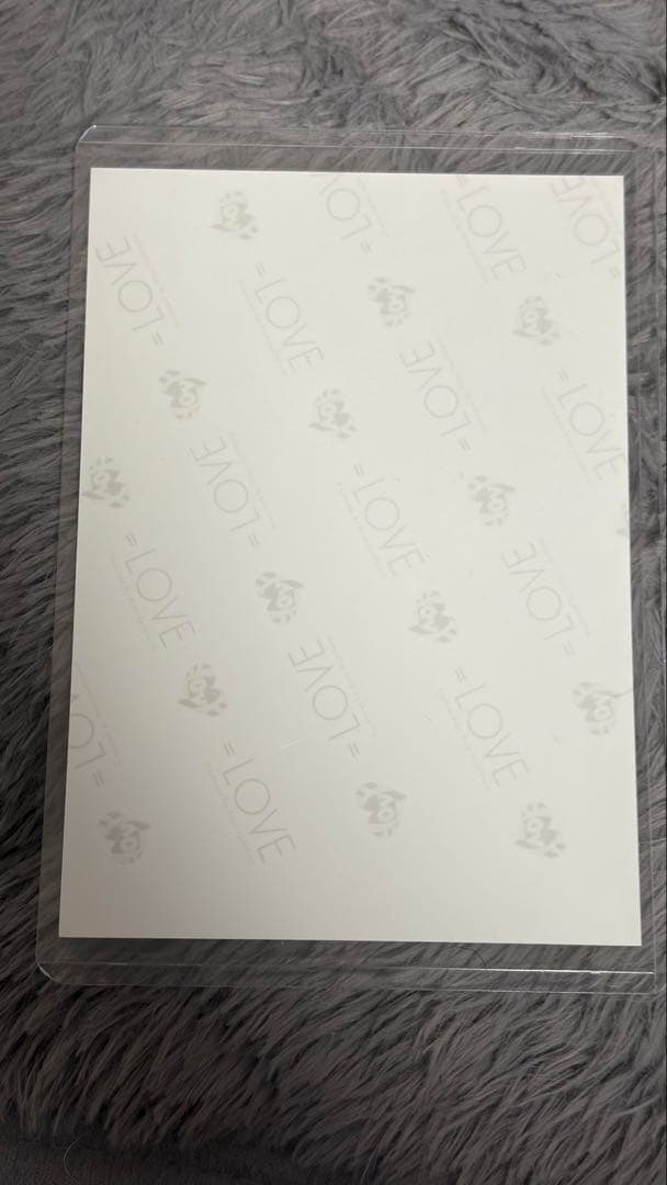 ＝LOVE イコラブ 音嶋莉沙 直筆サイン 個別ポロシャツ