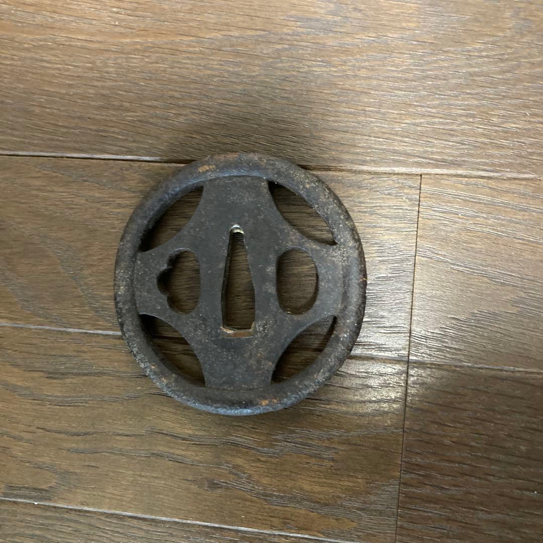 鉄製 武具の鍔