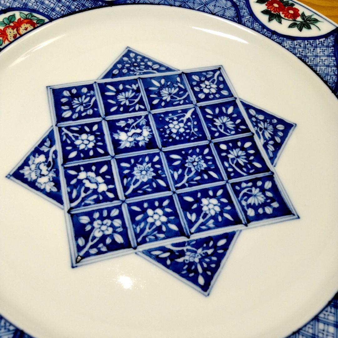 ☆ 平安岩華 清水焼 大皿