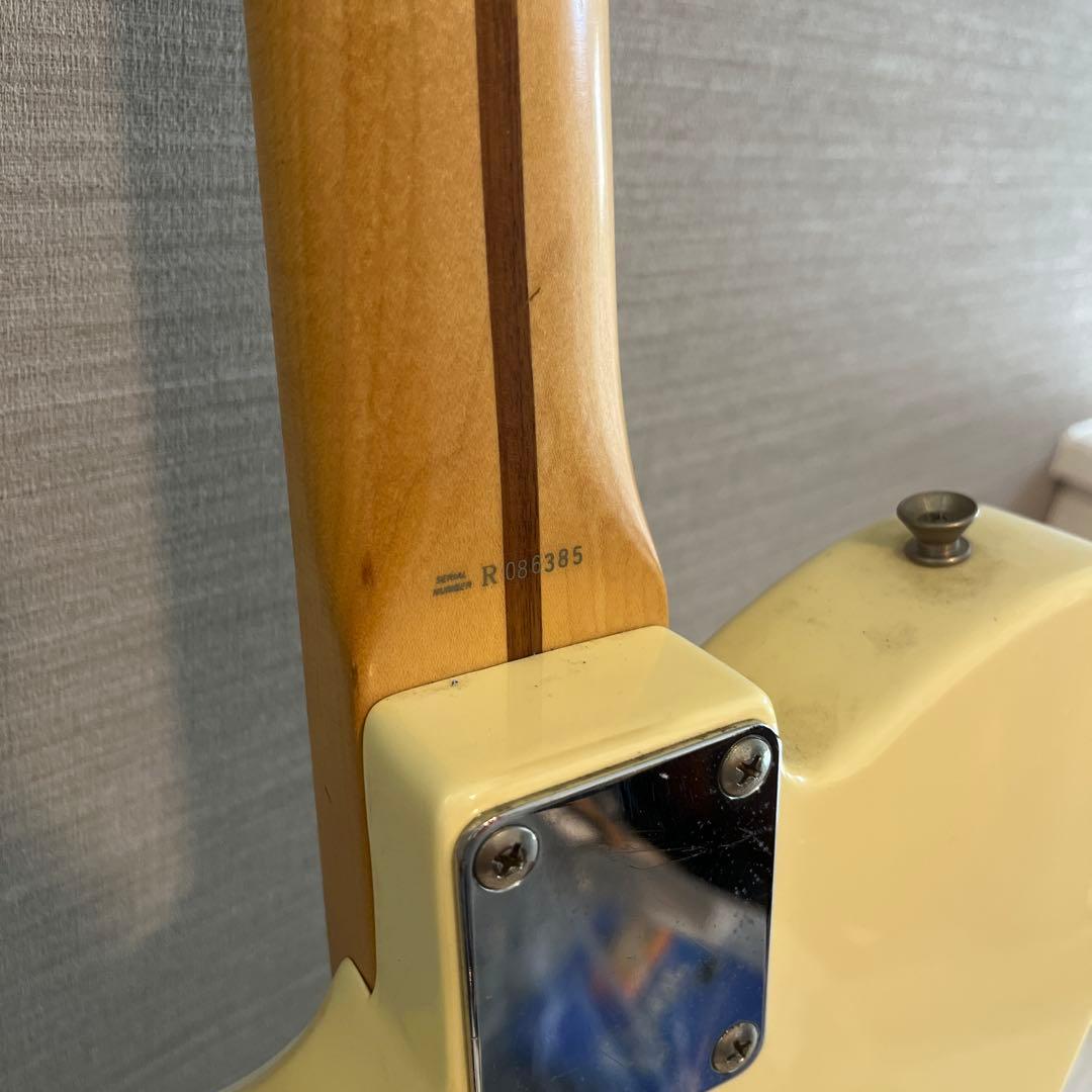 【国産Rシリアル】Fender Japan テレキャスター　アイボリー