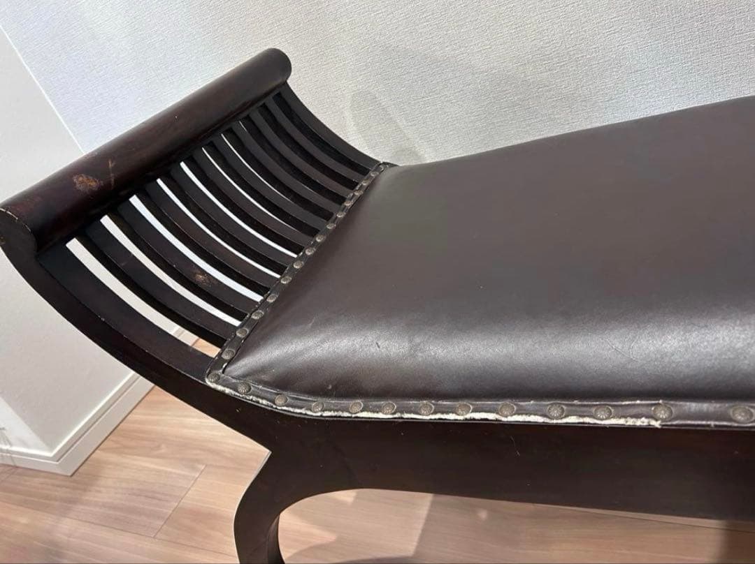 【しゃもじファミリー】アジアン家具　カルティニベンチ　チェア