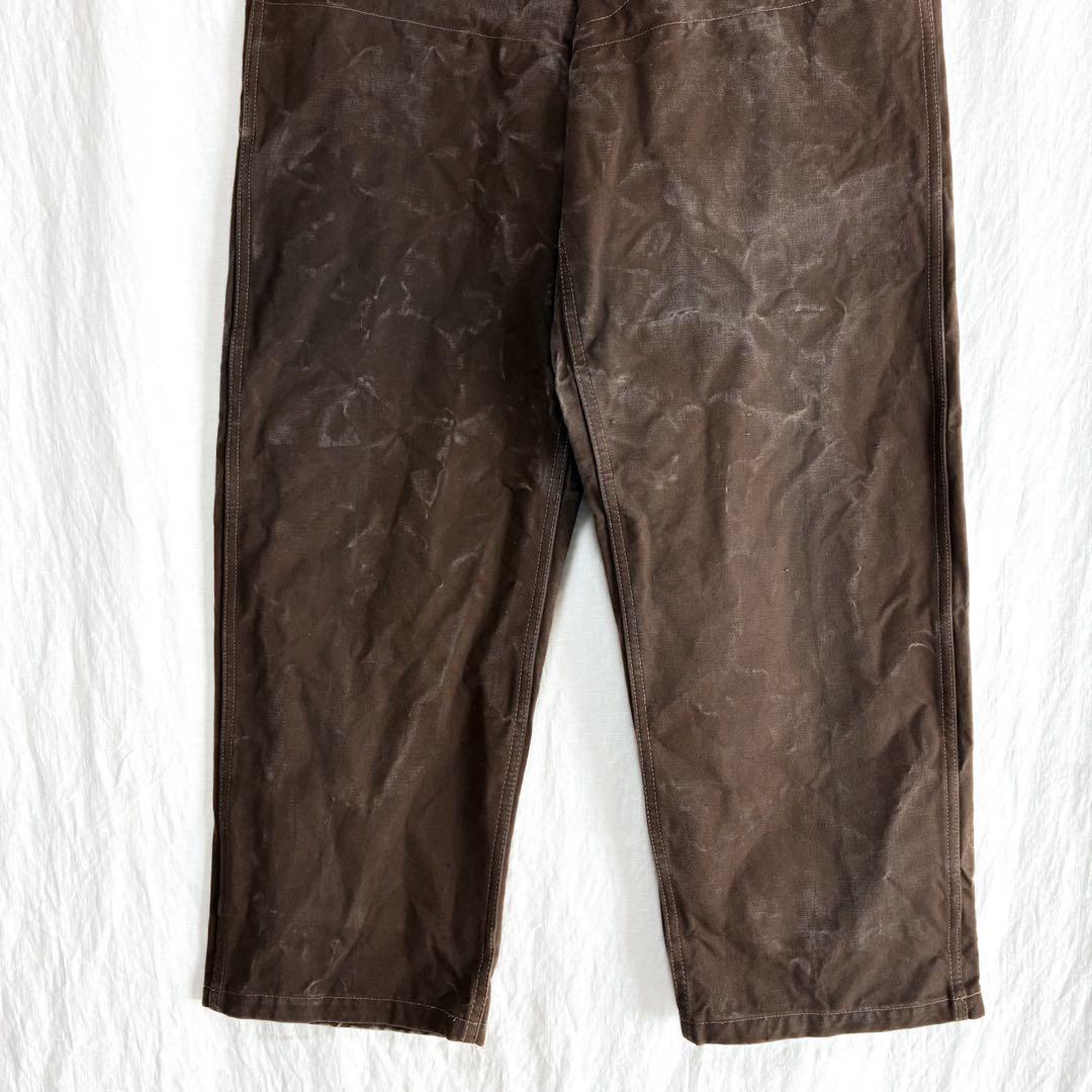 50s SNCF フランス国鉄 レイルロード ワークパンツ 希少 ダークブラウン