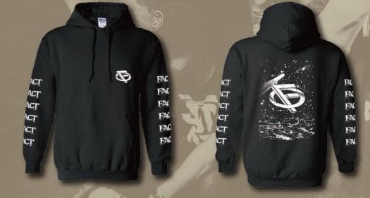 FACT ファクト F LOGO HOODIE フーディー パーカー XXL