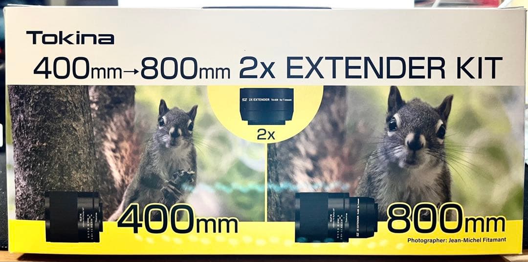 【Eマウント対応】Tokina 400mm F8＋2倍テレコン 800mm MF