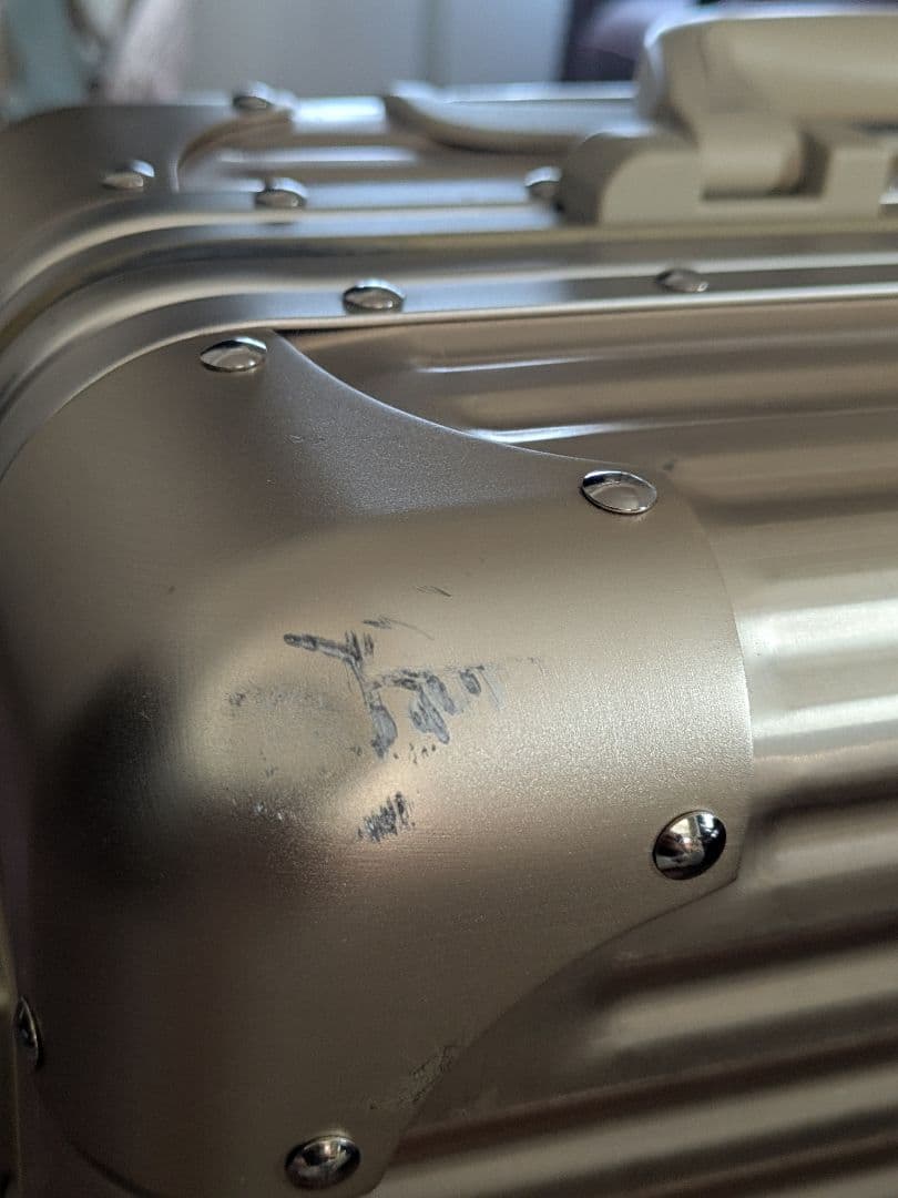 ★値下げ★LANZZOランツォアルミ34L スーツケースゴールド