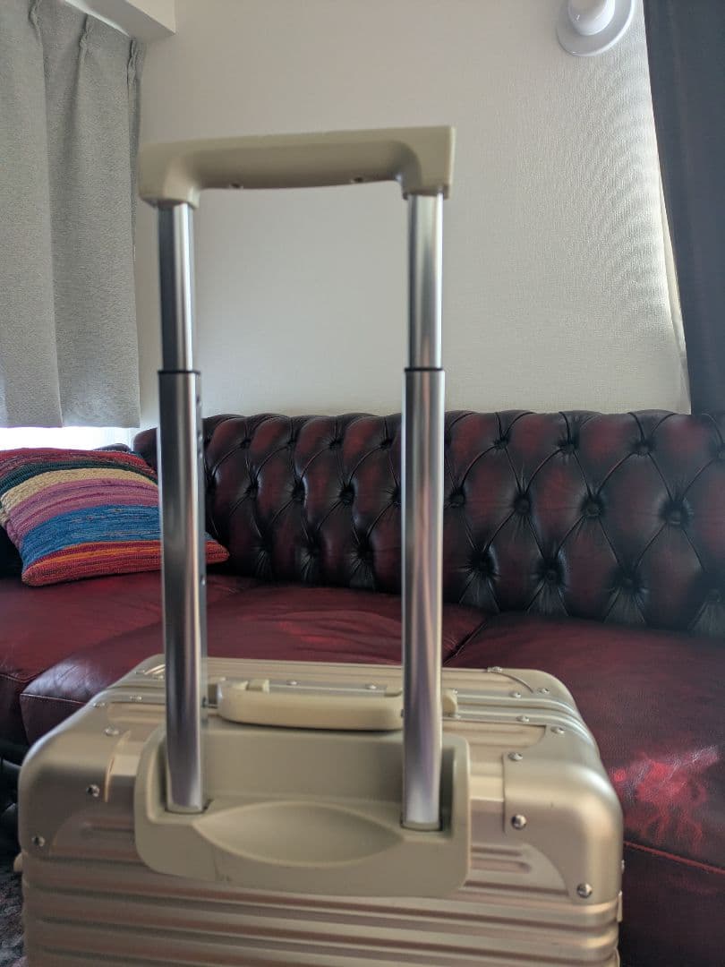 ★値下げ★LANZZOランツォアルミ34L スーツケースゴールド