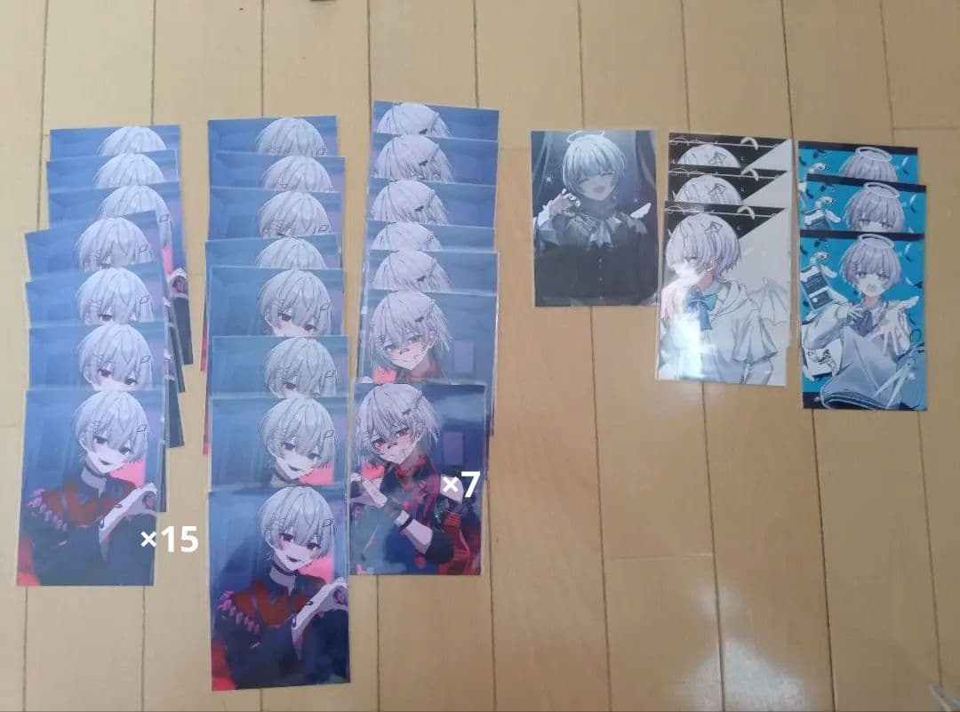 ゆらねろ。　ブロマイド122枚　サイン入り缶バッジ1個 バラ売り、まとめ売り〇