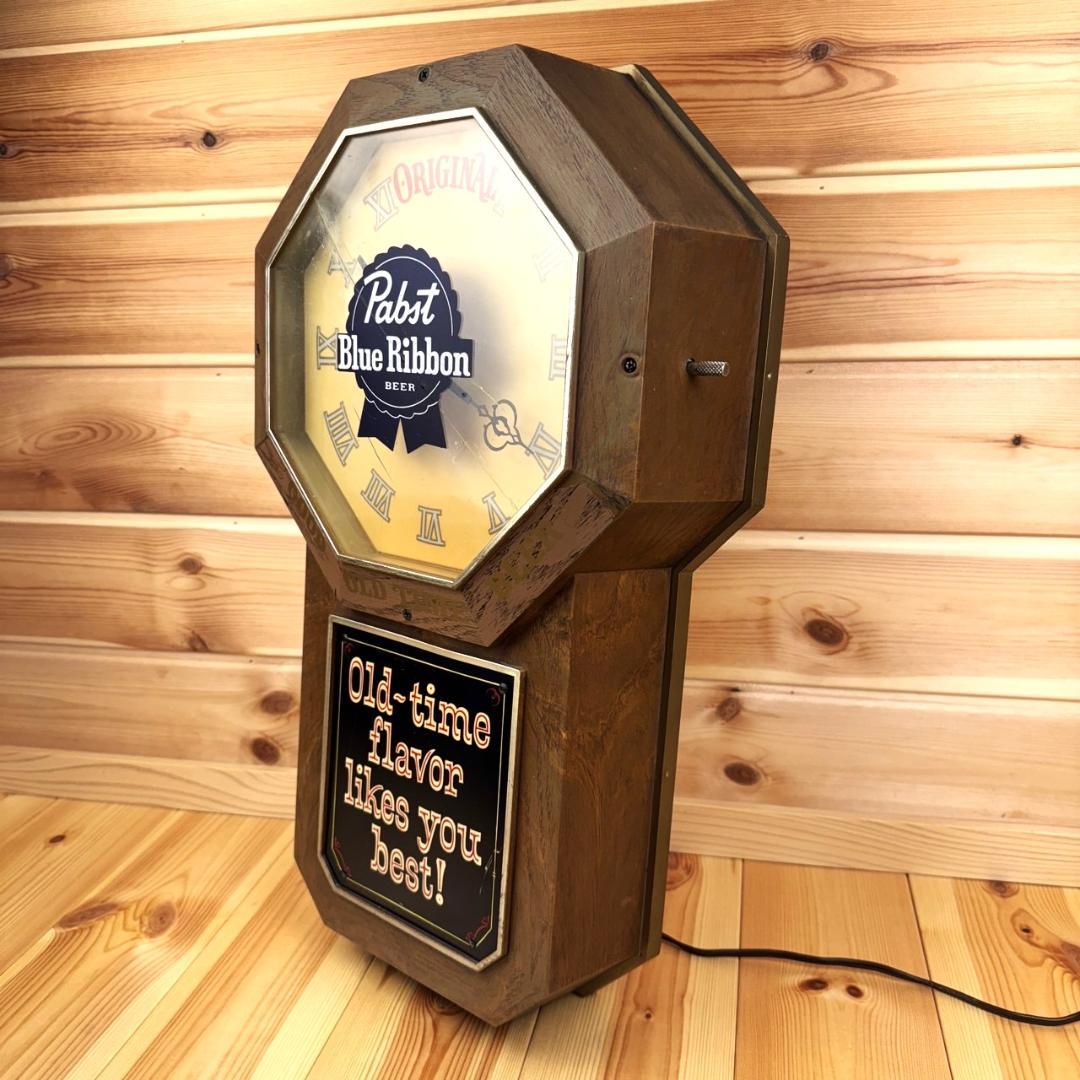 Pabst Blue Ribbon 壁掛け時計 掛時計 ビンテージ パブスト