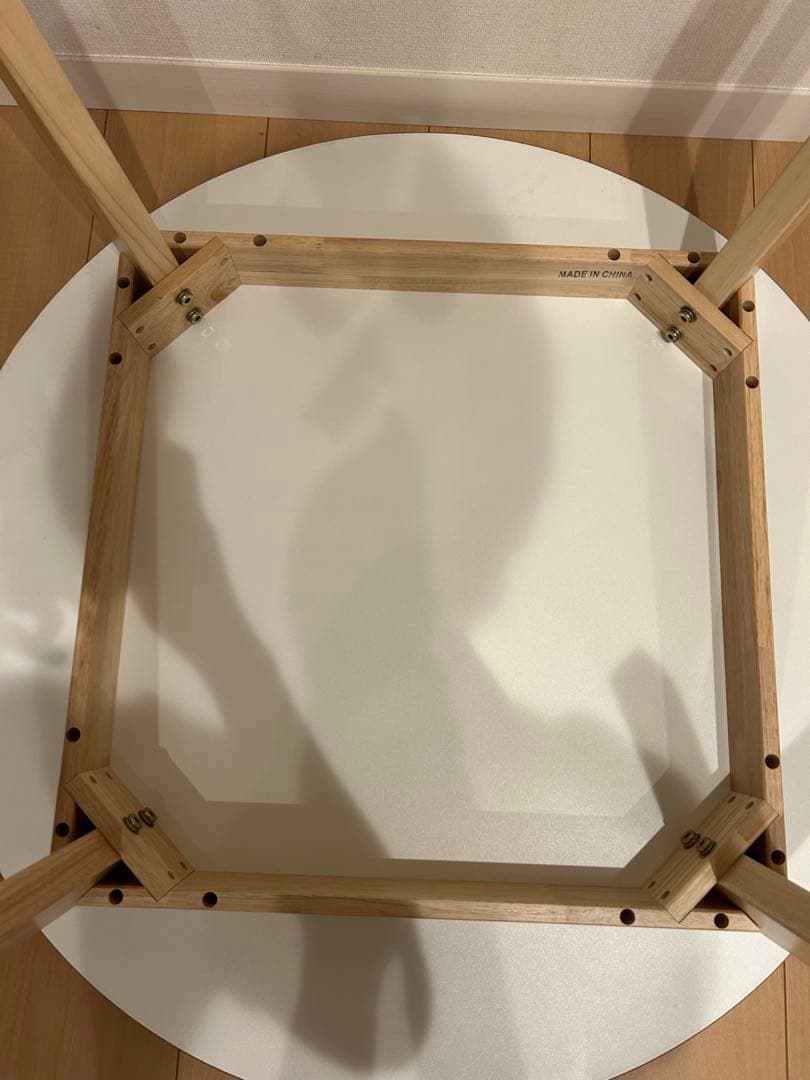 円形ダイニングテーブル 800mm（韓国家具）