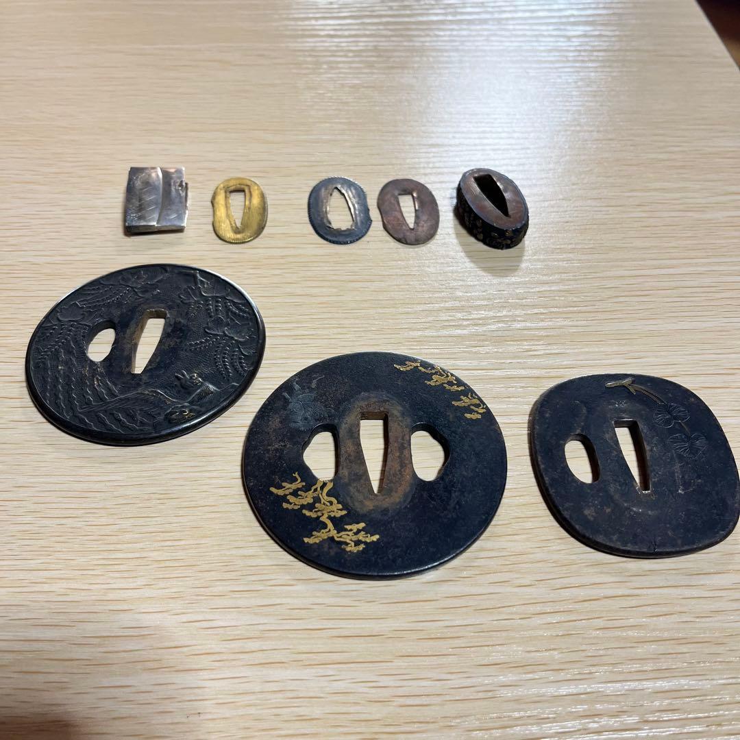 橋*様 武具まとめ売り　鞘　鍔　柄