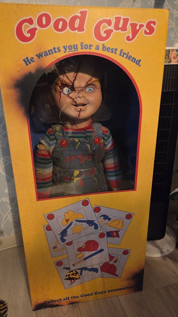 12/4まで！NECA チャイルドプレイ チャッキー　等身大フィギュア 人形