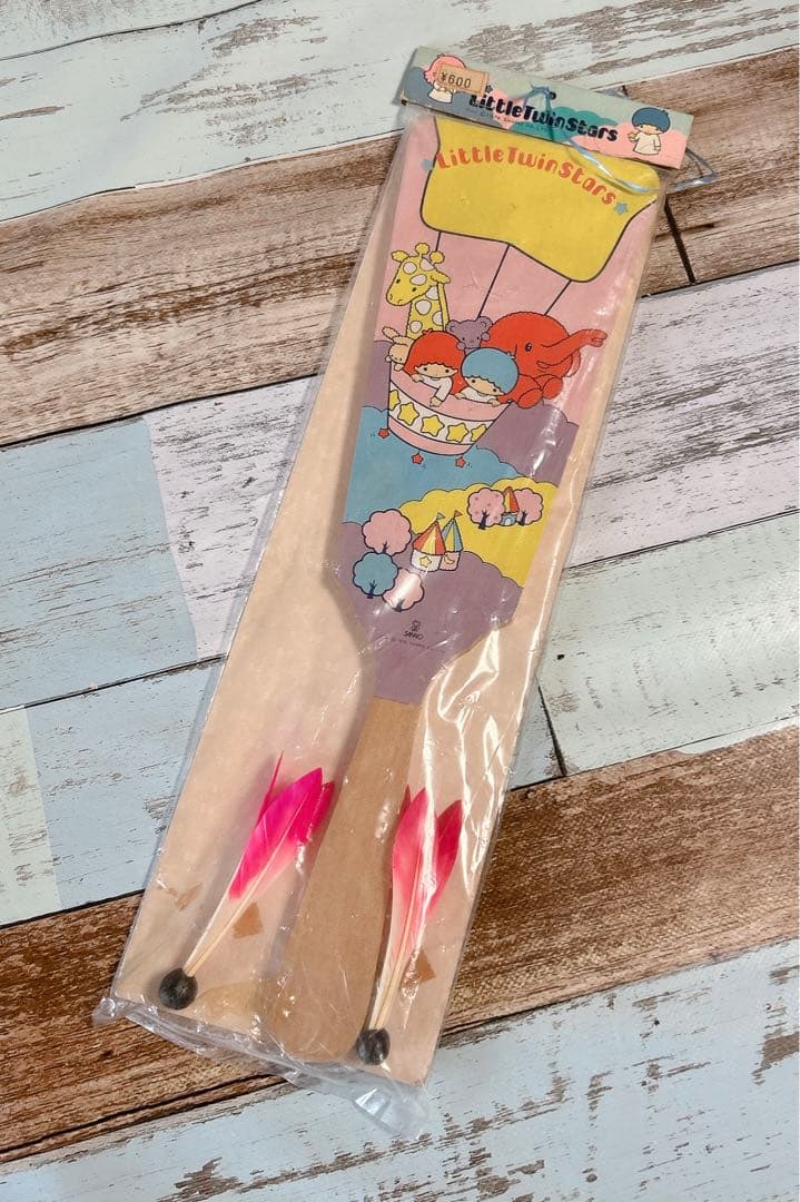 新品未開封 レア希少 1976年 キキララ 羽子板 昭和 レトロサンリオ マニア