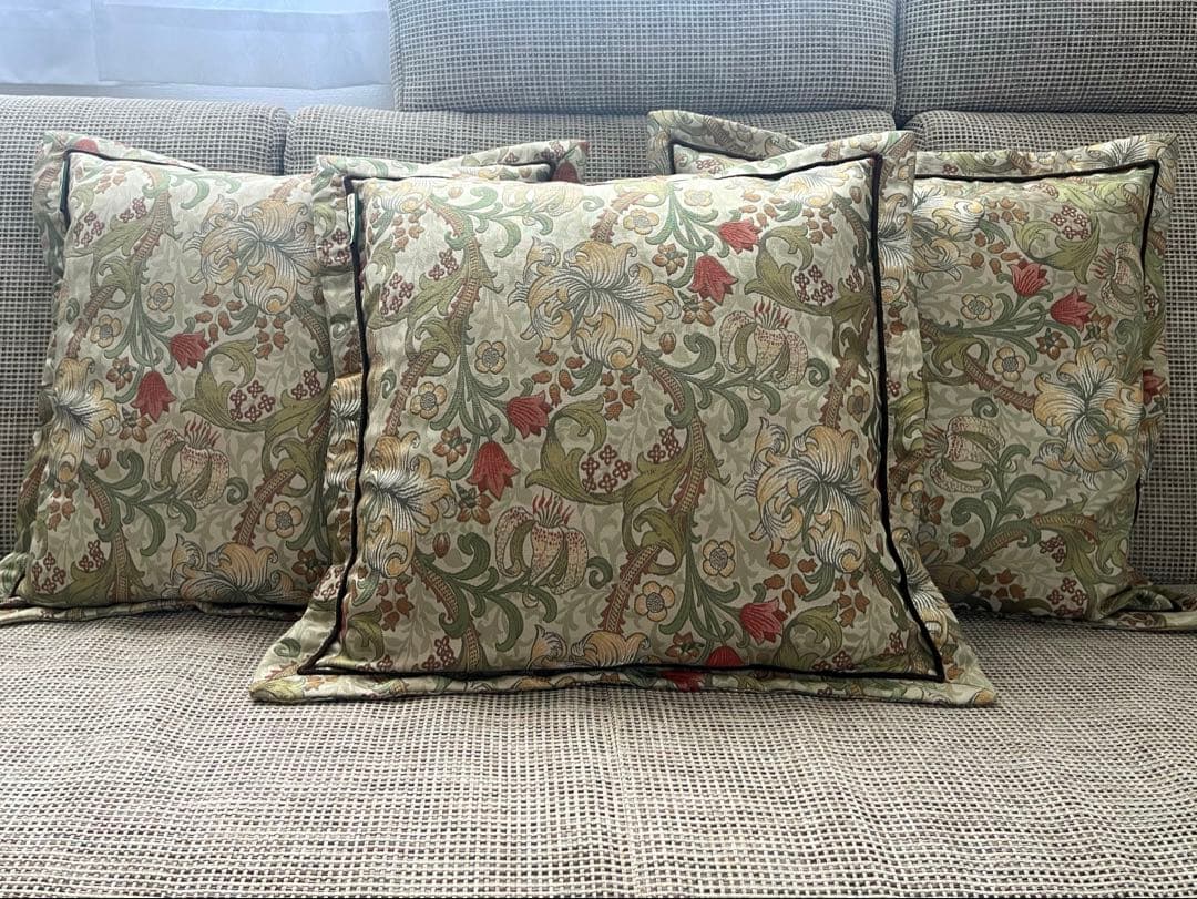 【新品同様】William Morris✴︎クッションカバー 3枚