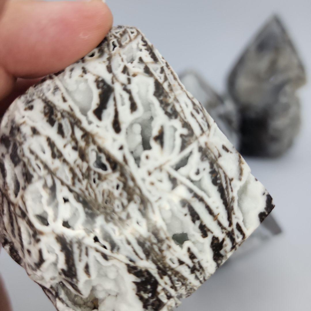 天然石 スファレライト キューブ タワー 4点セット！