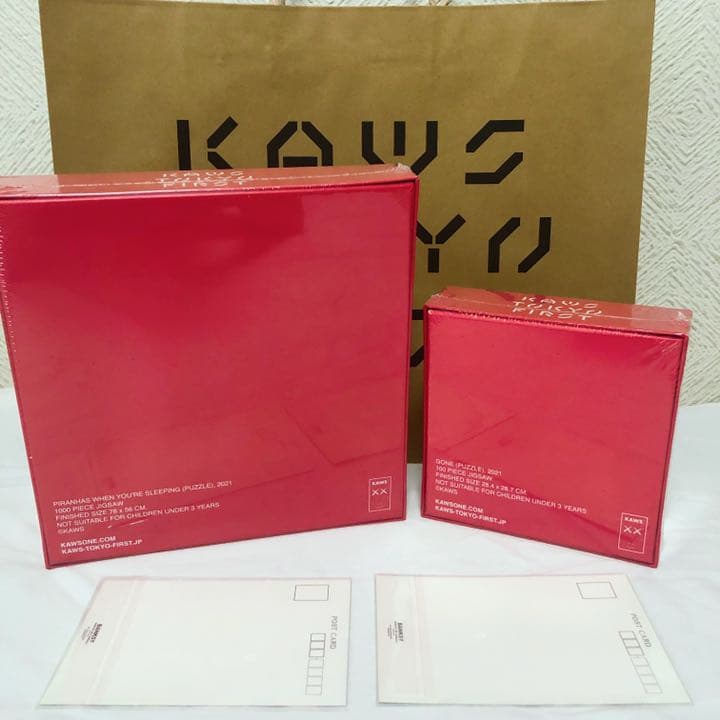 KAWS TOKYO  FIRST ジグソーパズル2種セット【おまけ付き】