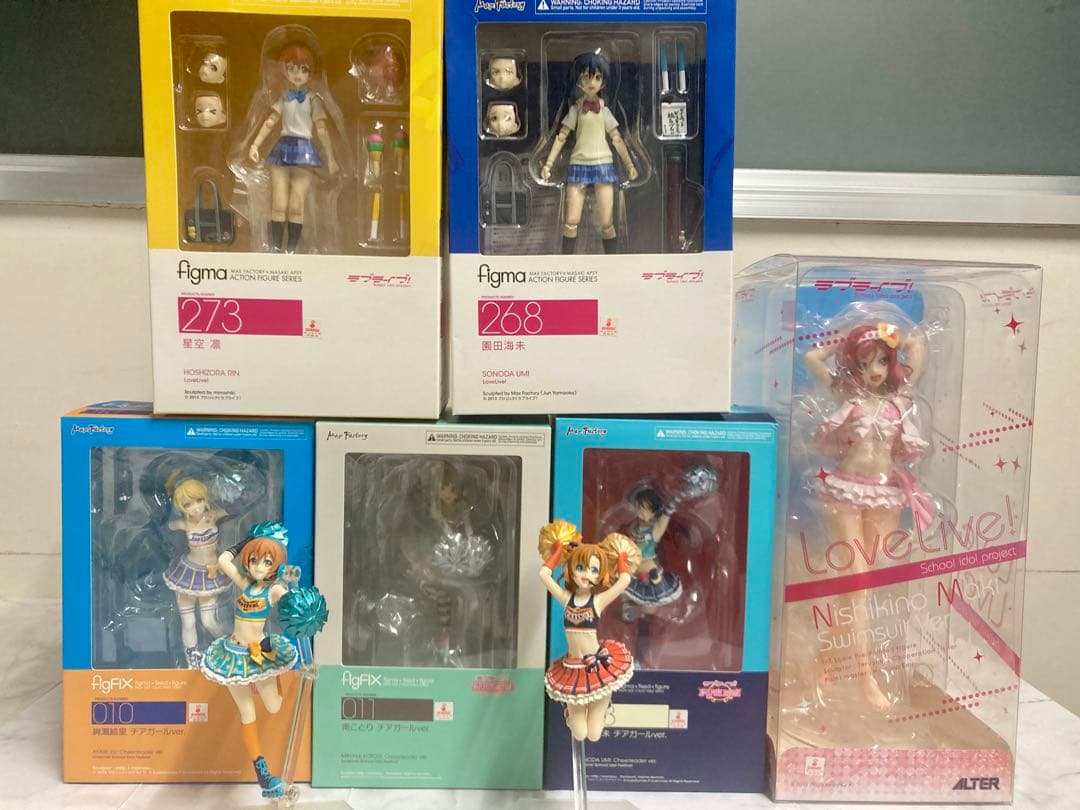 ラブライブ 高坂穂乃果 園田海未 絢瀬絵里 東條希 ALTERフィギュア 他
