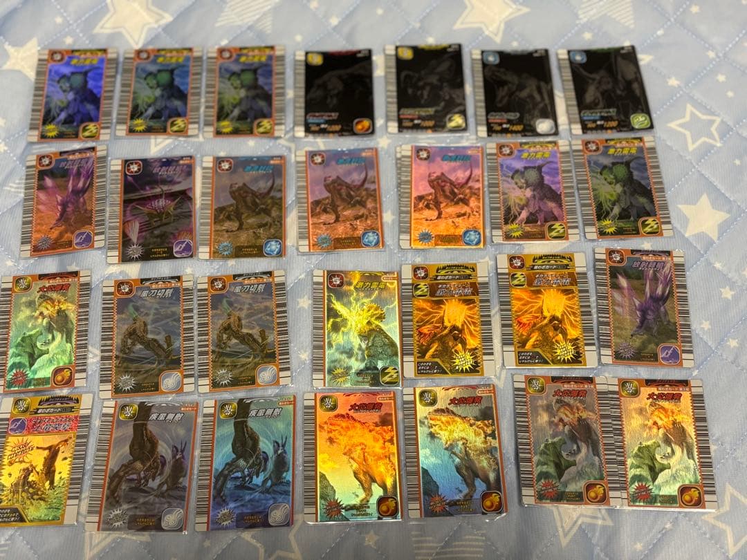 恐竜キング　レアカード　117枚　一覧表付き