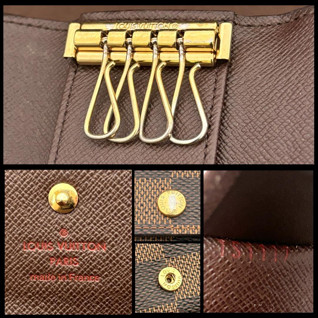 Louis Vuitton ダミエ レザーキーケース ミュルティクレ