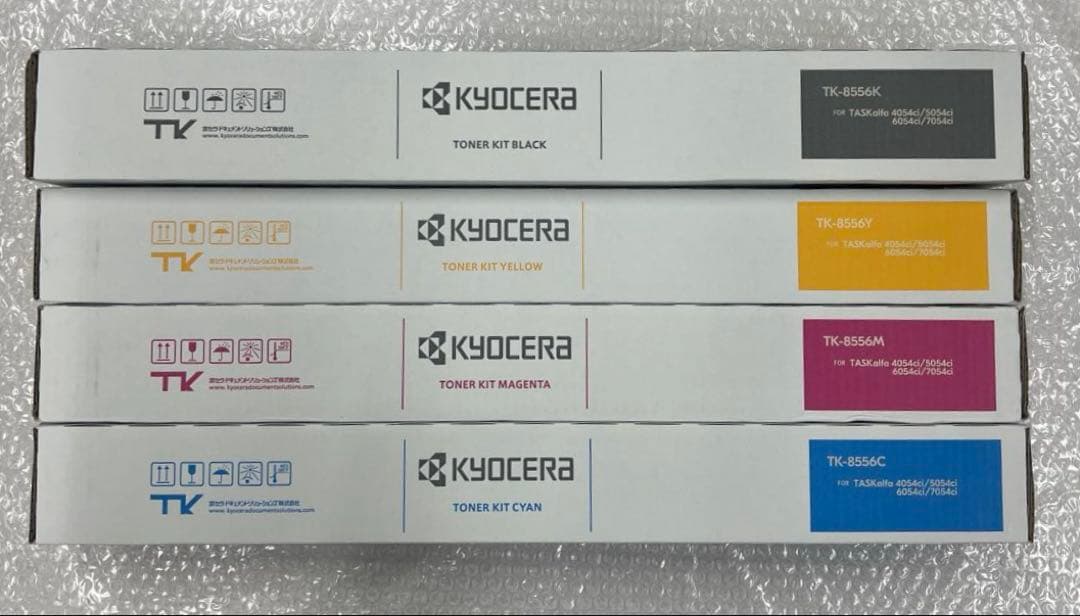値下げ！京セラTK-8556 トナーカートリッジ 4色セット
