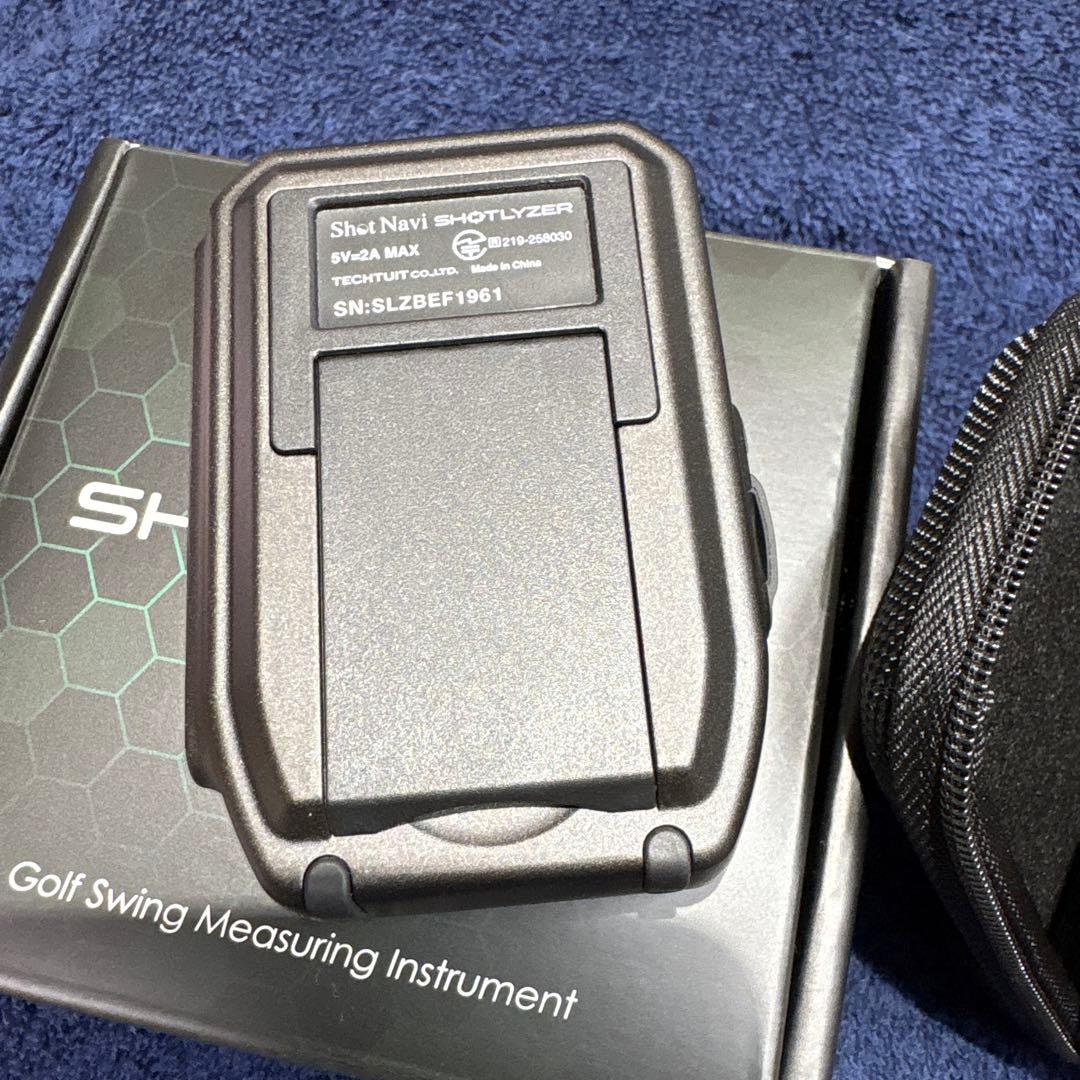 Shot Navi W3 ゴルフスイング測定器 ケース付き