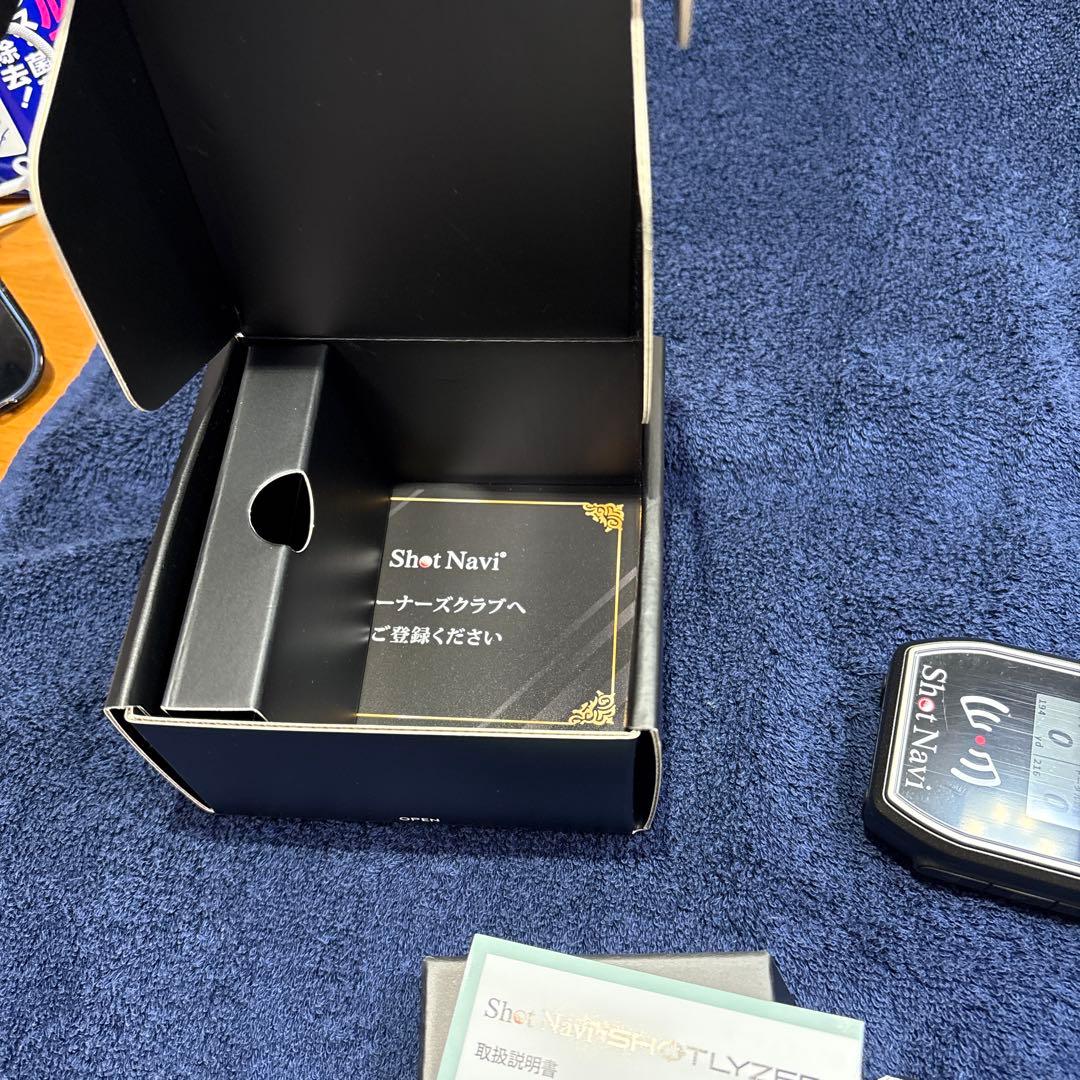 Shot Navi W3 ゴルフスイング測定器 ケース付き