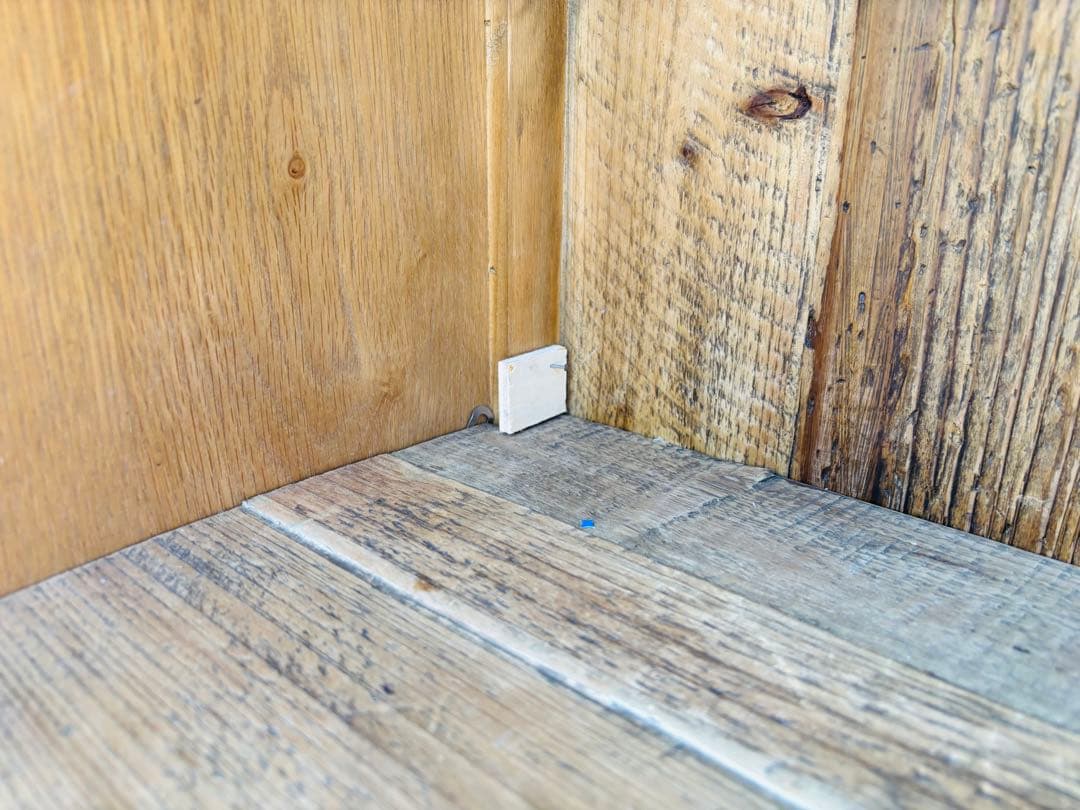 J31★関家具★ジョーカー 下台開き戸ガラス アンティーク キャビネット 両開き