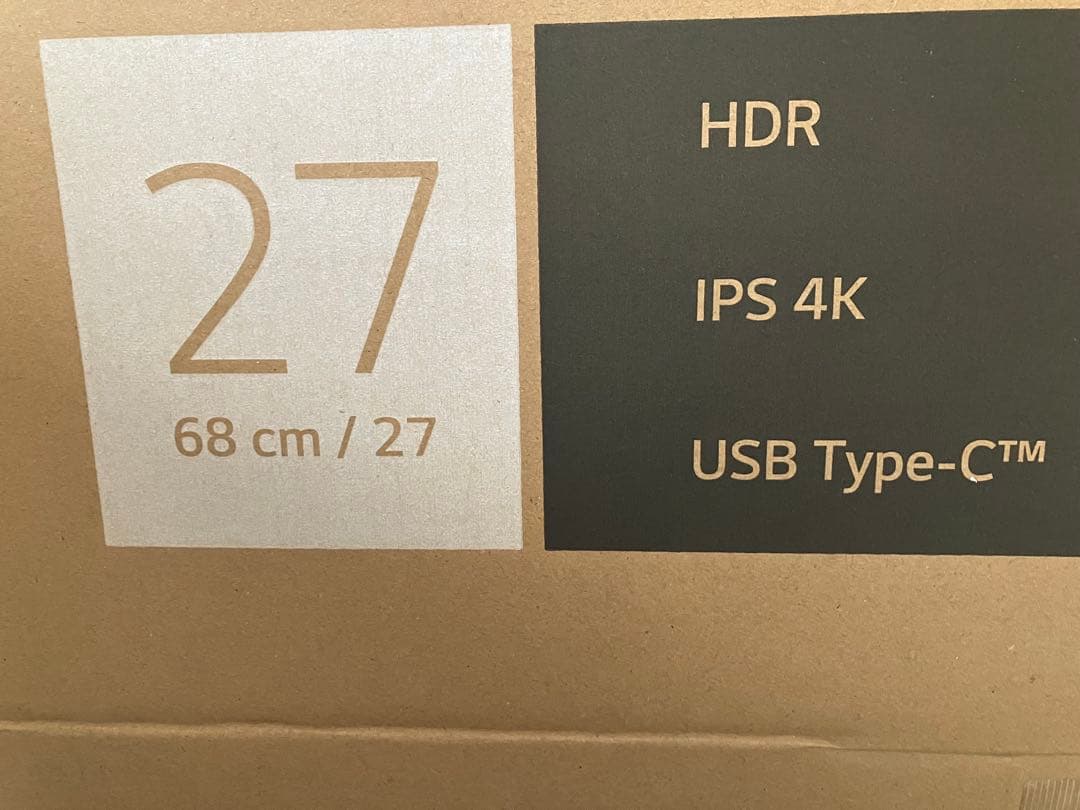 LG 4Kモニター　27BP85U