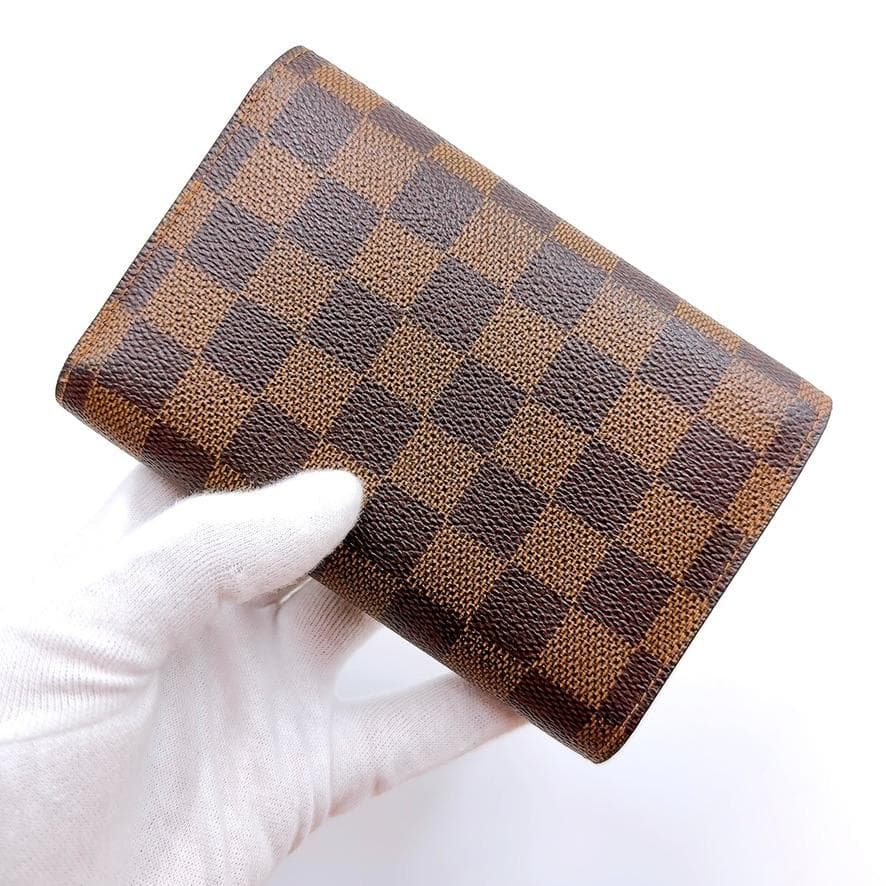 ◇ルイヴィトン◇ダミエ/ポルトトレゾール/エテュイパピエ/折り財布/N61202