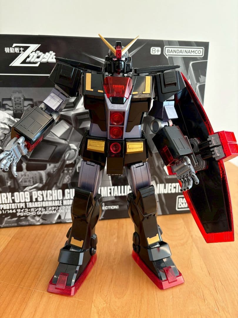 【完成品】HG サイコ・ガンダム ［メタリックグロスインジェクション］ゼータ付き